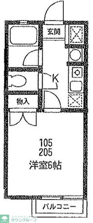 メルベーユ アビテの物件間取画像